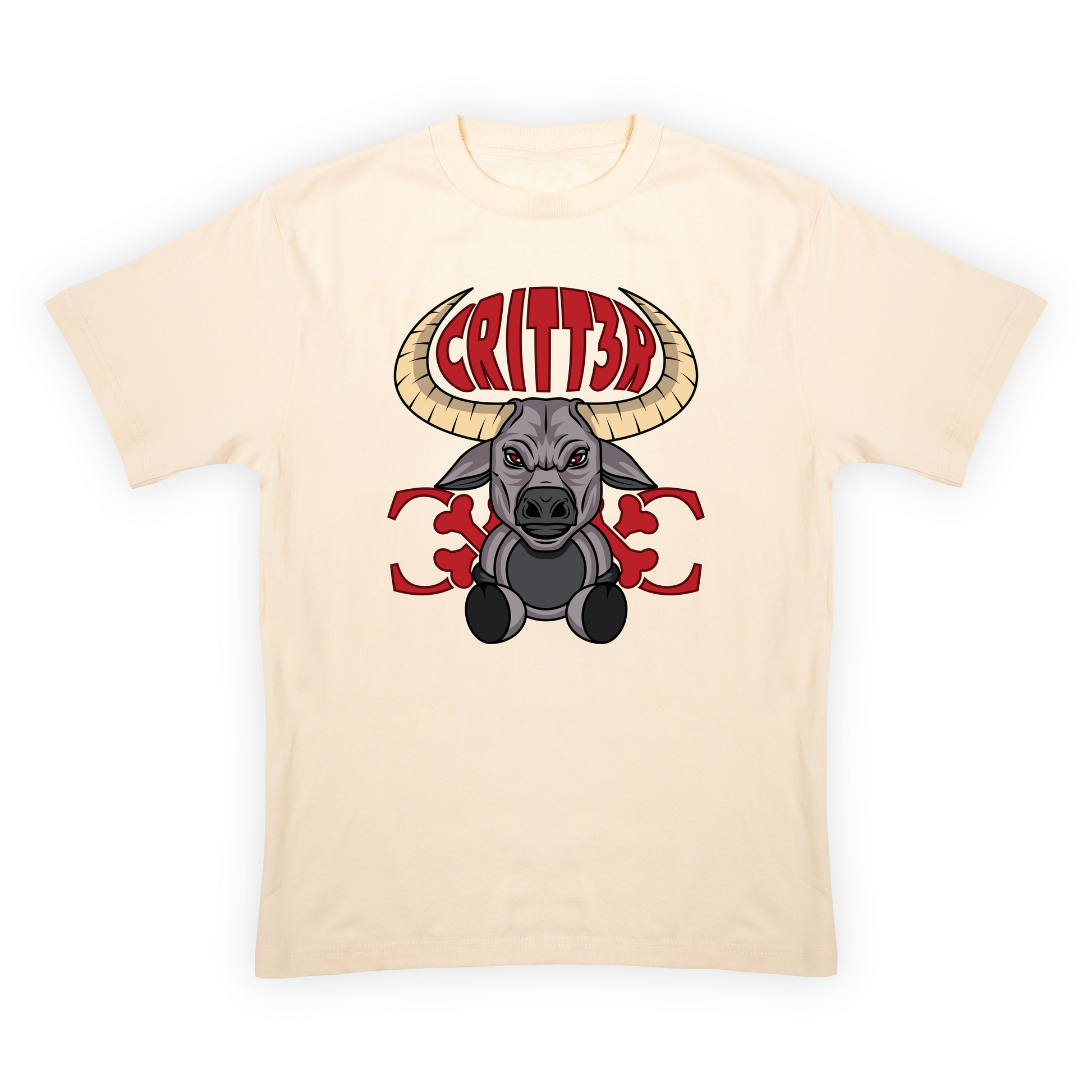 CRITT3R brand shirt featuring a stylish carabao design